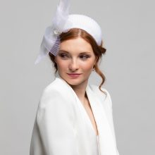 Diadema novia o invitada sin velo